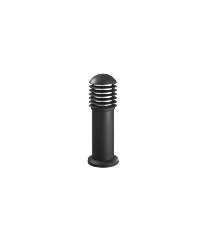 1 Light Medium Outdoor Bollard Light Urban Grey IP44