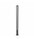 LED Outdoor Tall Bollard Light Dark Grey IP54