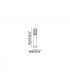 1 Light Outdoor Short Bollard Light Black IP44, E27