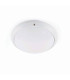 1 Light Outdoor Ceiling Light White IP65, E27