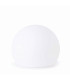 1 Light Large Outdoor Lamp White IP65, E27