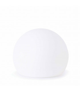 1 Light Large Outdoor Lamp White IP65, E27