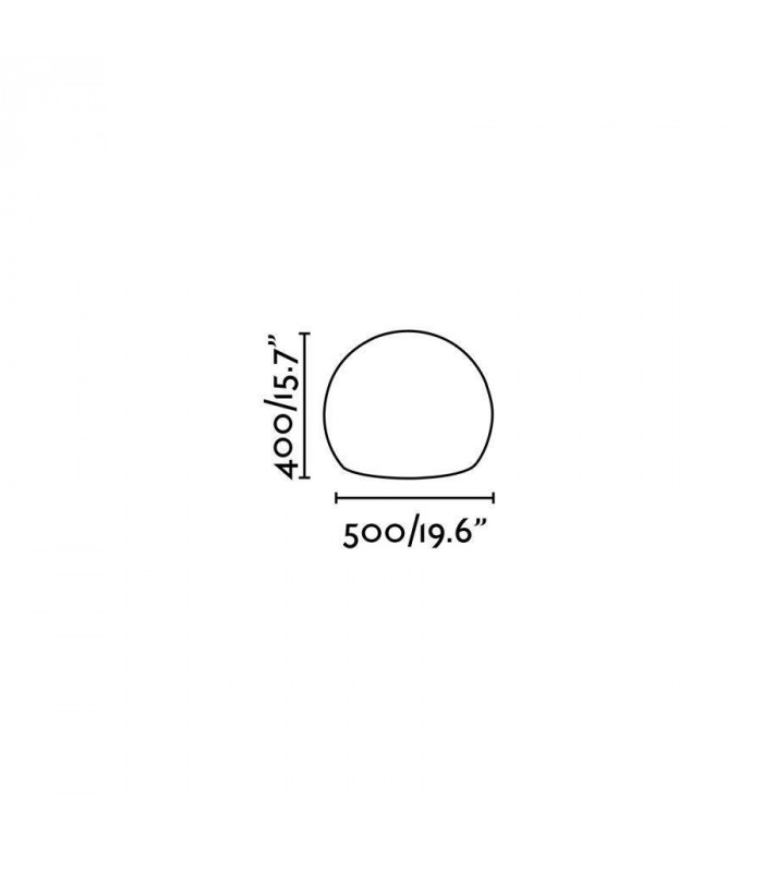 1 Light Large Outdoor Lamp White IP65, E27