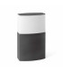 1 Light Outdoor Bollard Pedestal Light White, Dark Grey IP44, E27