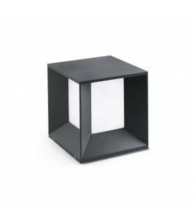 LED Outdoor Pedestal Light White, Dark Grey IP65