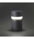 LED Outdoor Pedestal Light White, Dark Grey IP54