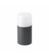 LED Outdoor Pedestal Light White, Dark Grey IP65