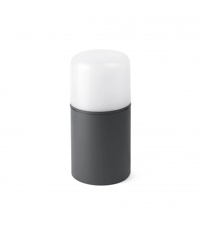 LED Outdoor Pedestal Light White, Dark Grey IP65