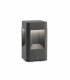 LED Outdoor Pedestal Light Dark Grey IP54