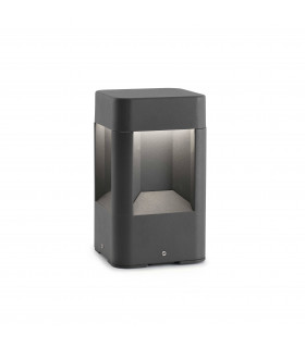 LED Outdoor Pedestal Light Dark Grey IP54