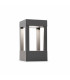 LED Outdoor Pedestal Light Dark Grey IP54