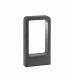 LED Outdoor Pedestal Light Dark Grey IP54