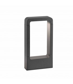 LED Outdoor Pedestal Light Dark Grey IP54