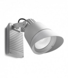 1 Light Outdoor Spotlight Grey IP65