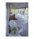 1 Light Large Outdoor Ceiling Pendant Light Clear, Rust Brown, E27
