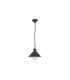 1 Light Small Outdoor Ceiling Pendant Light Brown, Copper, E27