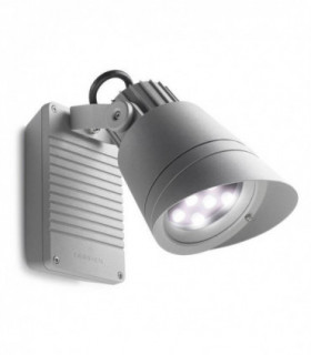 LED 1 Light Outdoor Spotlight Grey IP65