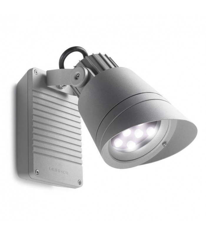 LED 1 Light Outdoor Spotlight Grey IP65