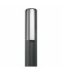 LED 4 Light Outdoor Lamp Post Dark Grey IP65