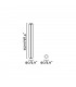 LED 4 Light Outdoor Lamp Post Dark Grey IP65