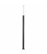 LED Outdoor Lamp Post Dark Grey IP65