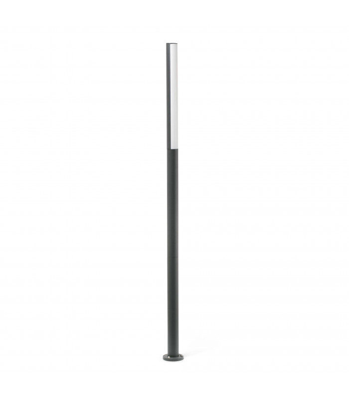 LED Outdoor Lamp Post Dark Grey IP54