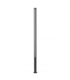 LED Outdoor Lamp Post Dark Grey IP54