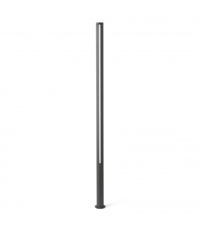 LED Outdoor Lamp Post Dark Grey IP54