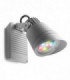 LED 1 Light RGB Dmx Outdoor Spotlight Grey IP65
