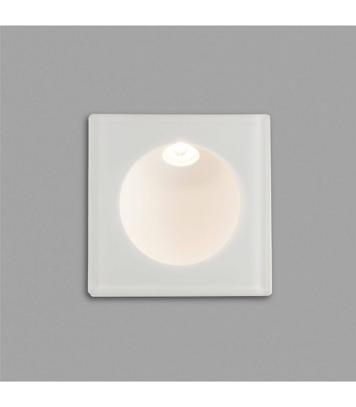 LED Square Recessed Outdoor Ground Light White IP54