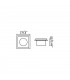 LED Square Recessed Outdoor Ground Light White IP54
