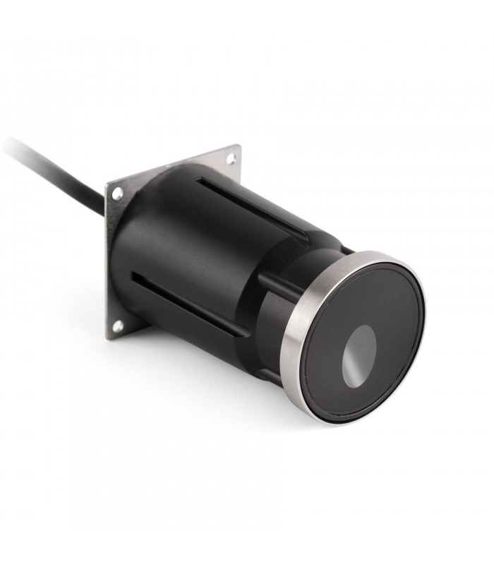 LED Outdoor Recessed Wall Light Black IP67