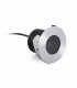 LED Large Outdoor In Ground Recessed Spotlight Matt Nickel IP67