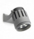 LED 9 Light Large Outdoor Spotlight Grey IP65