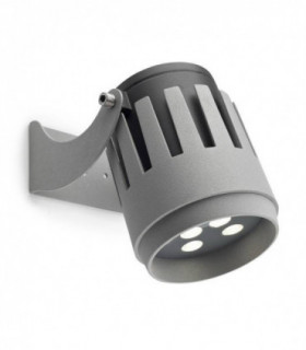 LED 9 Light Large Outdoor Spotlight Grey IP65