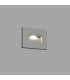 LED Outdoor Recessed Wall Light Grey IP65