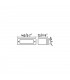 LED Outdoor Recessed Wall Light Dark Grey IP54