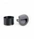 LED Outdoor Recessed Wall Light Dark Grey IP44