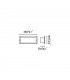 Grey Recess Mounting Box For Esca and Lisa Grey