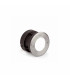 LED Round Recessed Outdoor Ground Light Matt Nickel IP67