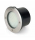 1 Light Outdoor Recessed Spotlight Matt Nickel IP67