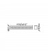 LED Recessed Outdoor Ground Light Matt Nickel IP67