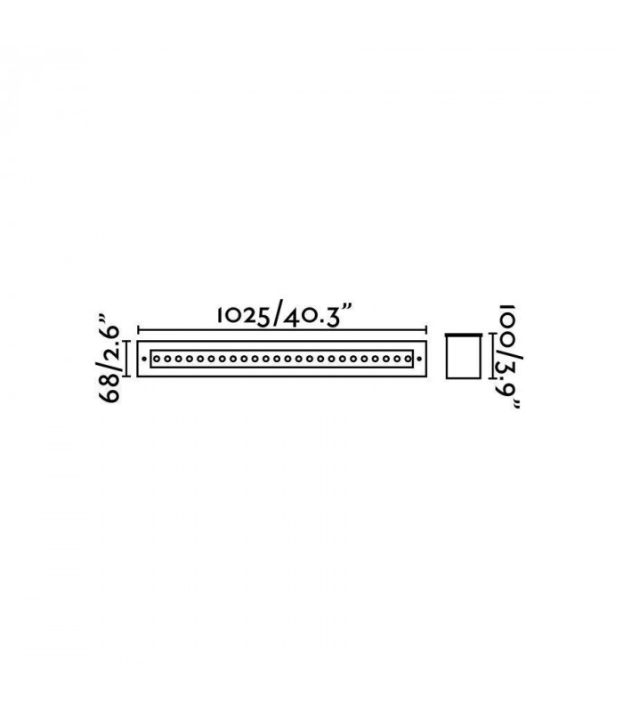 LED Recessed Outdoor Ground Light Matt Nickel IP67