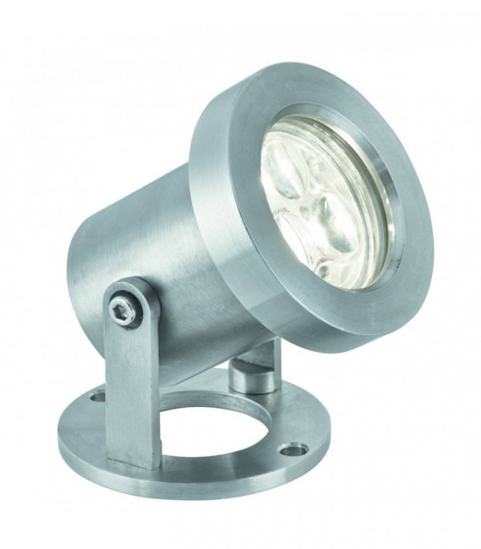 LED 3 Light Outdoor Spotlight Stainless Steel IP65