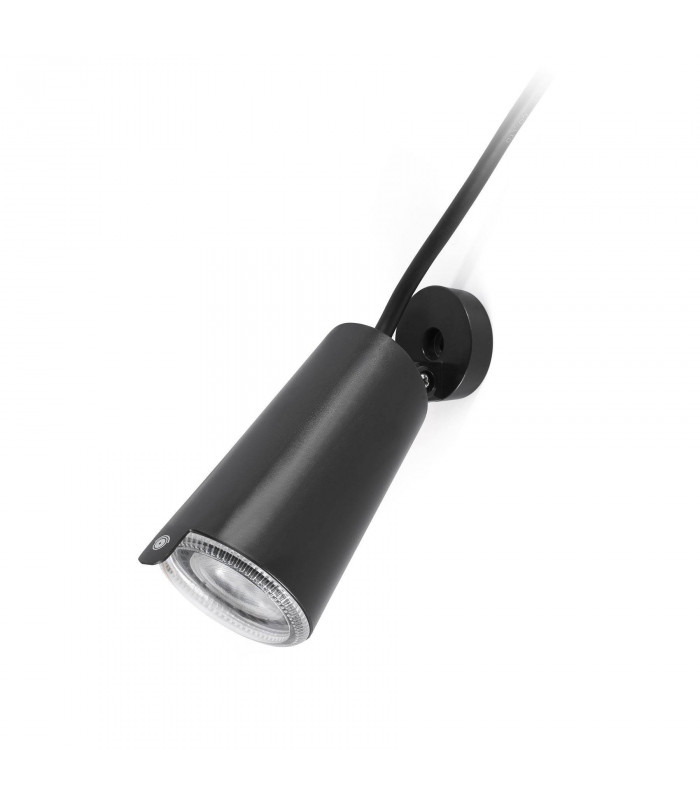 1 Light Outdoor Display & Spot Black IP65, GU10