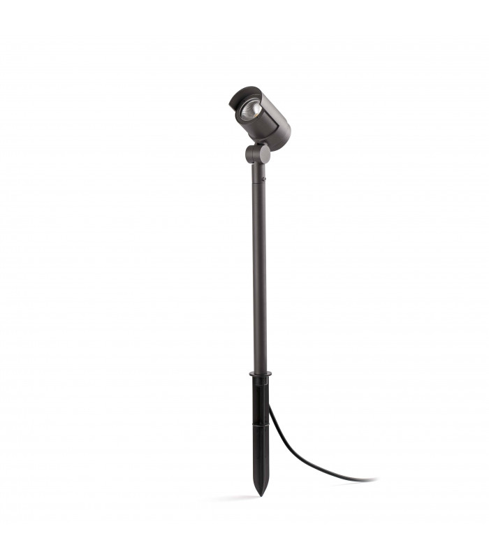 LED Outdoor Tall Spike Light Dark Grey IP65