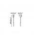 LED Outdoor Tall Spike Light Dark Grey IP65