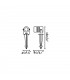 LED Outdoor Spike Light Black IP67