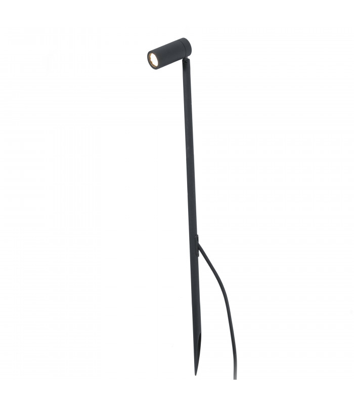 LED Outdoor Tall Spike Light Black IP44