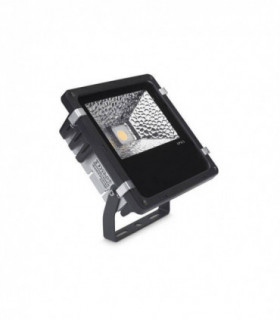 LED 1 Light Small Outdoor Spotlight Black IP65
